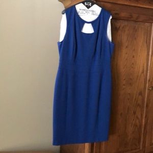 Classiques Entier Kelly blue fitted dress.